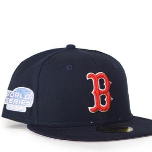 New era Boston Red Sox Fitted hat "pop sweat” Size 8